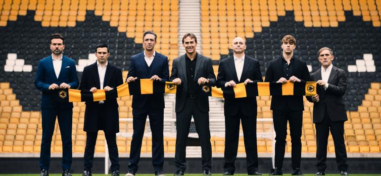 Left to right: Edu Rubio, Oscar Caro, Pablo Sanz, Julen Lopetegui, Juan Peinado, Daniel Lopetegui and Juan Garagarza. Borja De Alba also later joined.