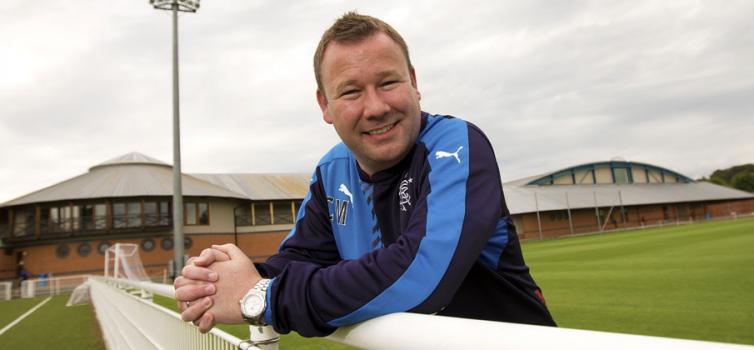 Mulholland at Rangers' Murray Park Academy