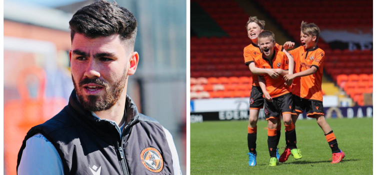 Andy Steeves (left) is Dundee United's Individual Performance Coach