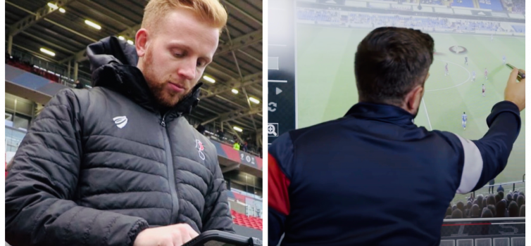 Sam Stanton (left) was Head of Analysis at Bristol City from 2013 to 2020