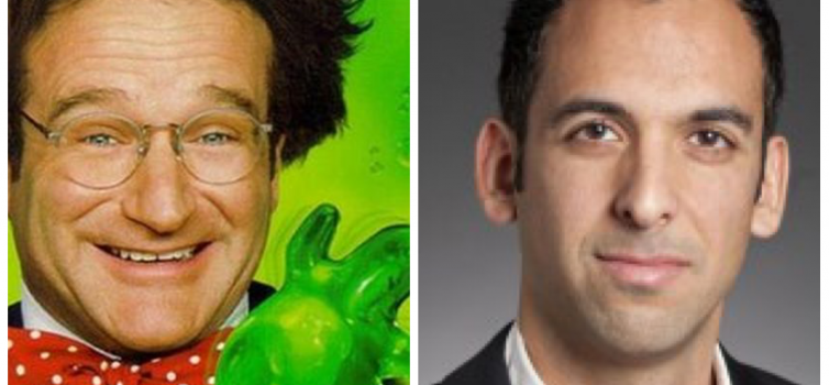 Flubber, starring Robin Williams, and Dr Carmel Majidi