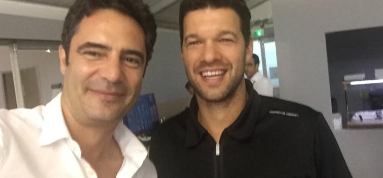 Gaby Ruiz with Michael Ballack