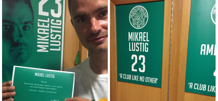 Mikael Lustig posted the message from his wife and daughter on Instagram