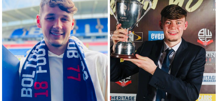 James Trafford (left) and Conor Bradley (right): Major successes for Bolton last season