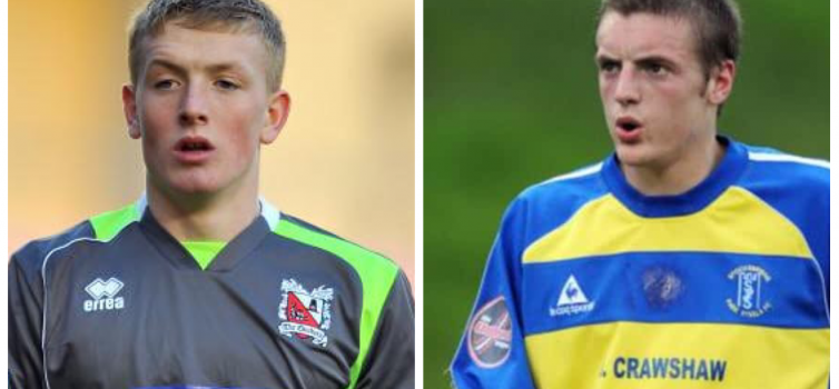 Pickford and Vardy began their careers in non-league