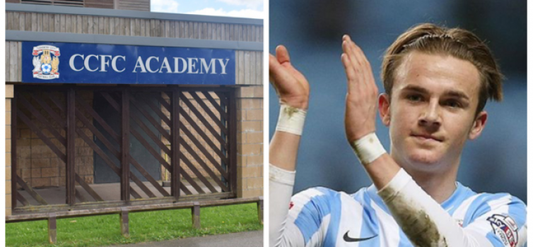 James Maddison is the star graduate of the Coventry City Academy