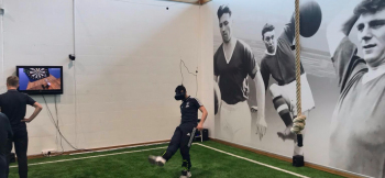 Man Utd pioneer use of elite virtual reality system