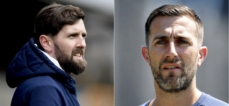 Joe Carnall (left) was Millwall's Technical Coach while Laurence Bloom (right) was Head of Performance