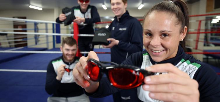 Northern Ireland athletes wore SleepSpecs at the Commonwealth Games