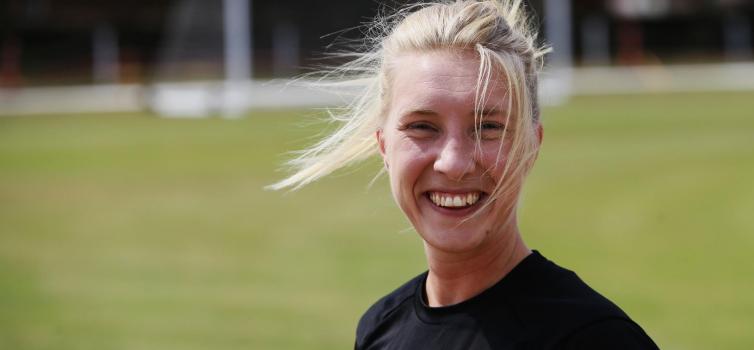 Amy Cranston: Helped save a man's life on morning of play-off final victory in May 