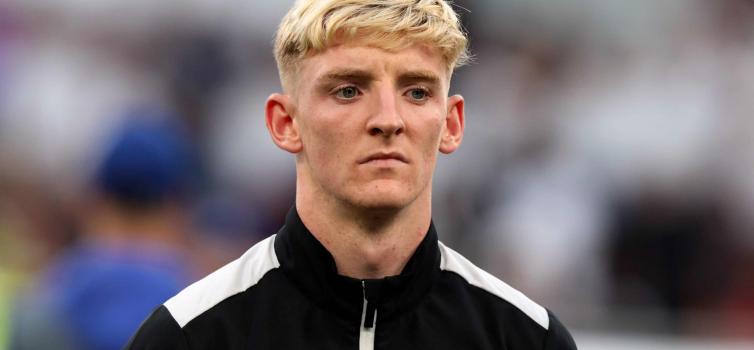 Anthony Gordon: Joined Newcastle from Everton in January 2023