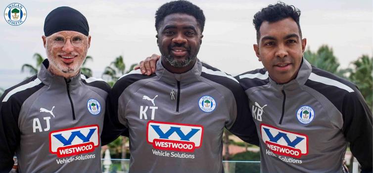 Ashvir Johal, Kolo Toure and Kevin Betsy