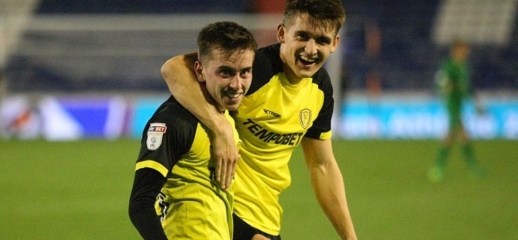 Joe Sbarra (left) has graduated from Academy to first team