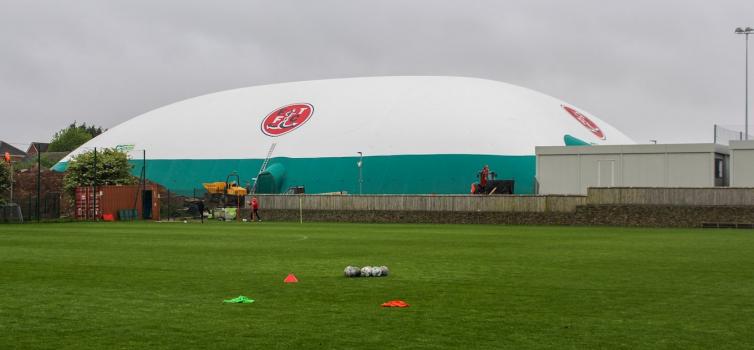 Fleetwood opened their Air Dome earlier this summer