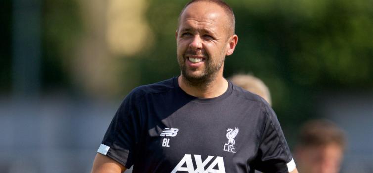 Barry Lewtas led Liverpool's U18s to an FA Youth Cup triumph in 2018/19