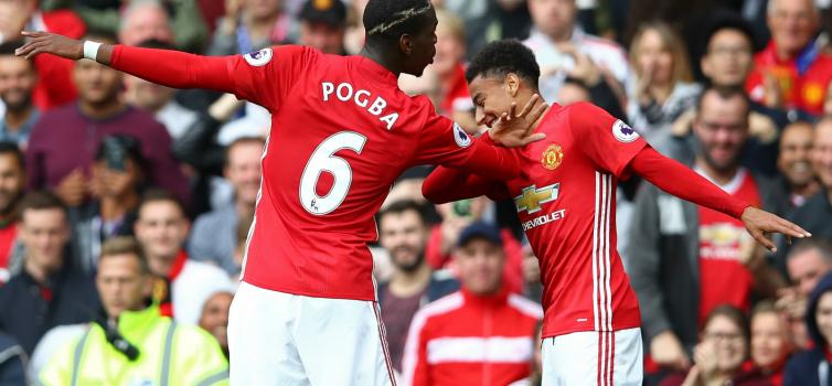 Paul Pogba and Jesse Lingard: More than 5,000 minutes between them