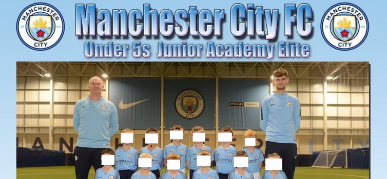 Man City's Under-5s 'elite squad' trains at least three times a week at their Academy 