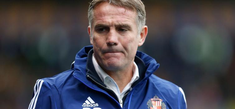 Parkinson was sacked after 13 months at Sunderland