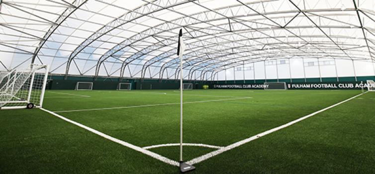 Fulham recently built an indoor facility at their Motspur Park training ground