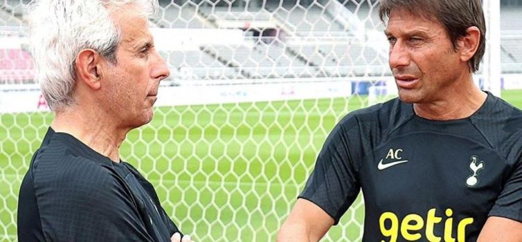 Tottenham fitness coach Gian Piero Ventrone (left) died in hospital in Naples in October