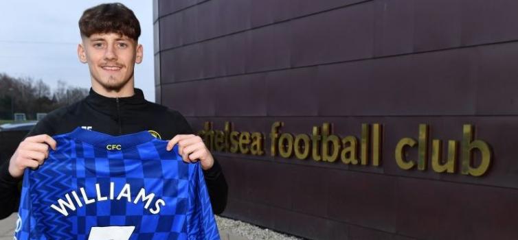 Defender Dylan Williams joined Chelsea during the transfer window