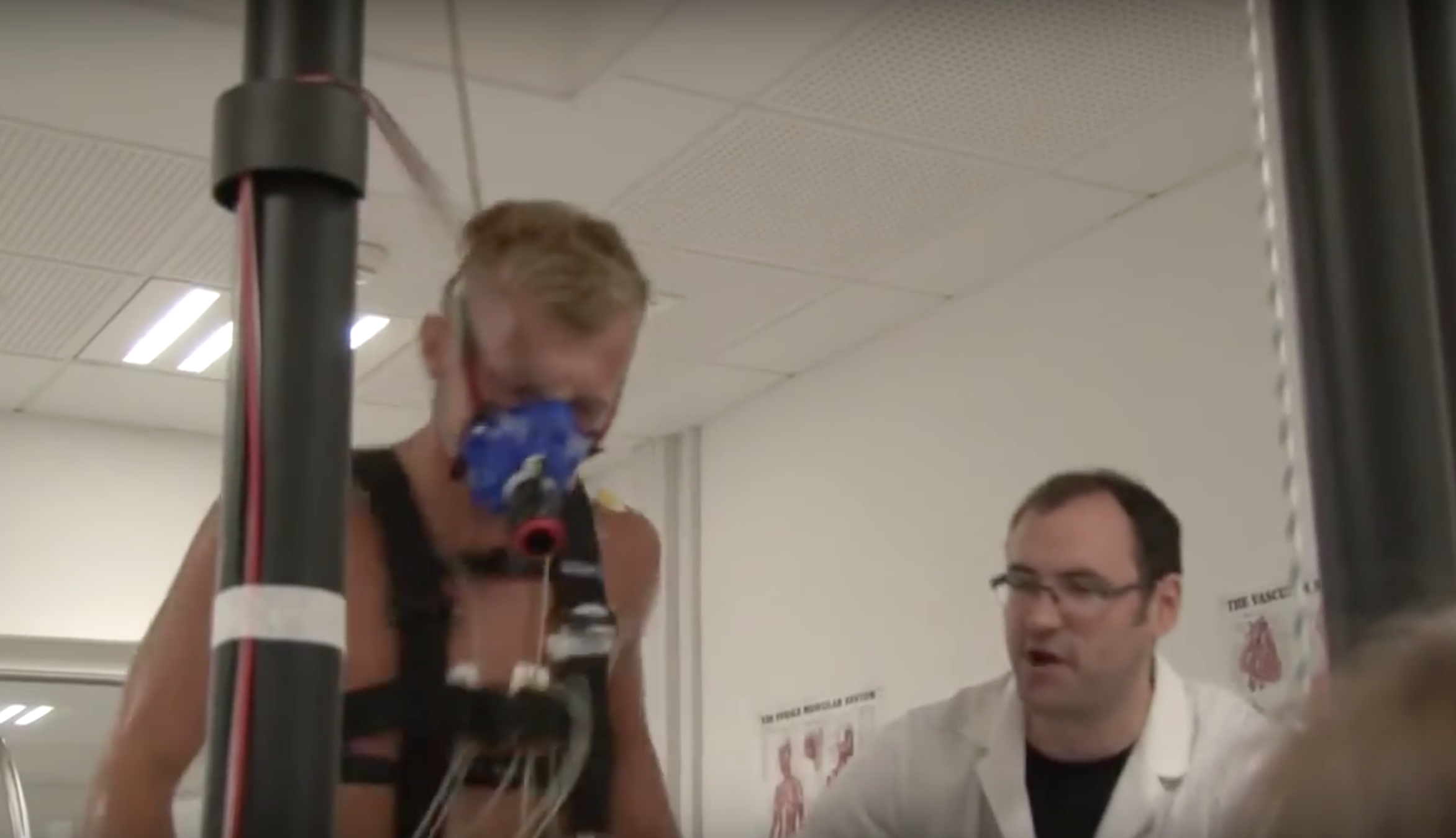 VO2 max test measures maximum rate of oxygen consumption during incremental exercise