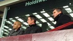 Charles and Keane watching a match together