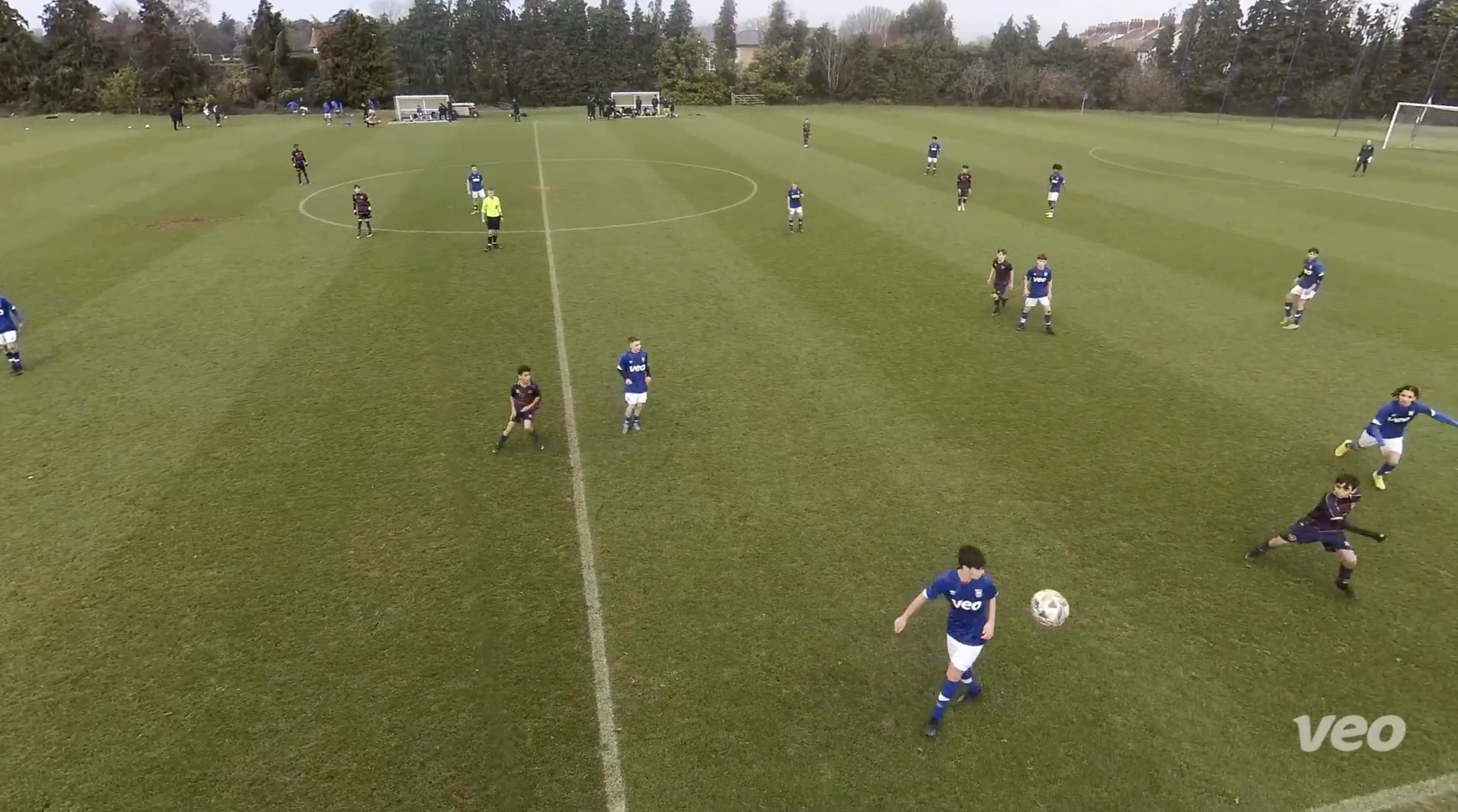 Ipswich Town Under-14s are sponsored by Veo 