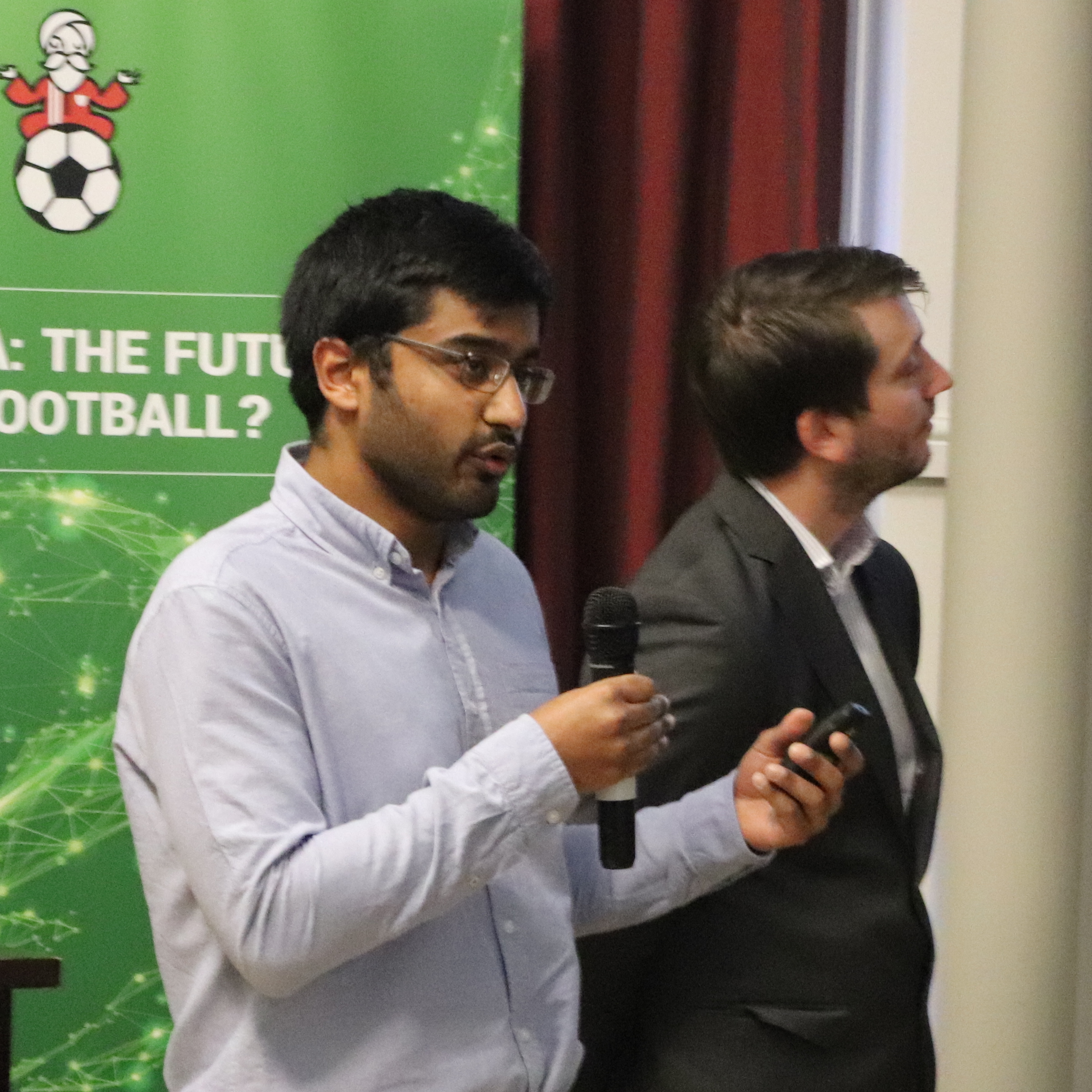 Bikash Deb from the Football Association