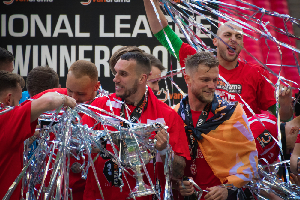 Salford were promoted to League Two via the National League play-offs in 2018/19