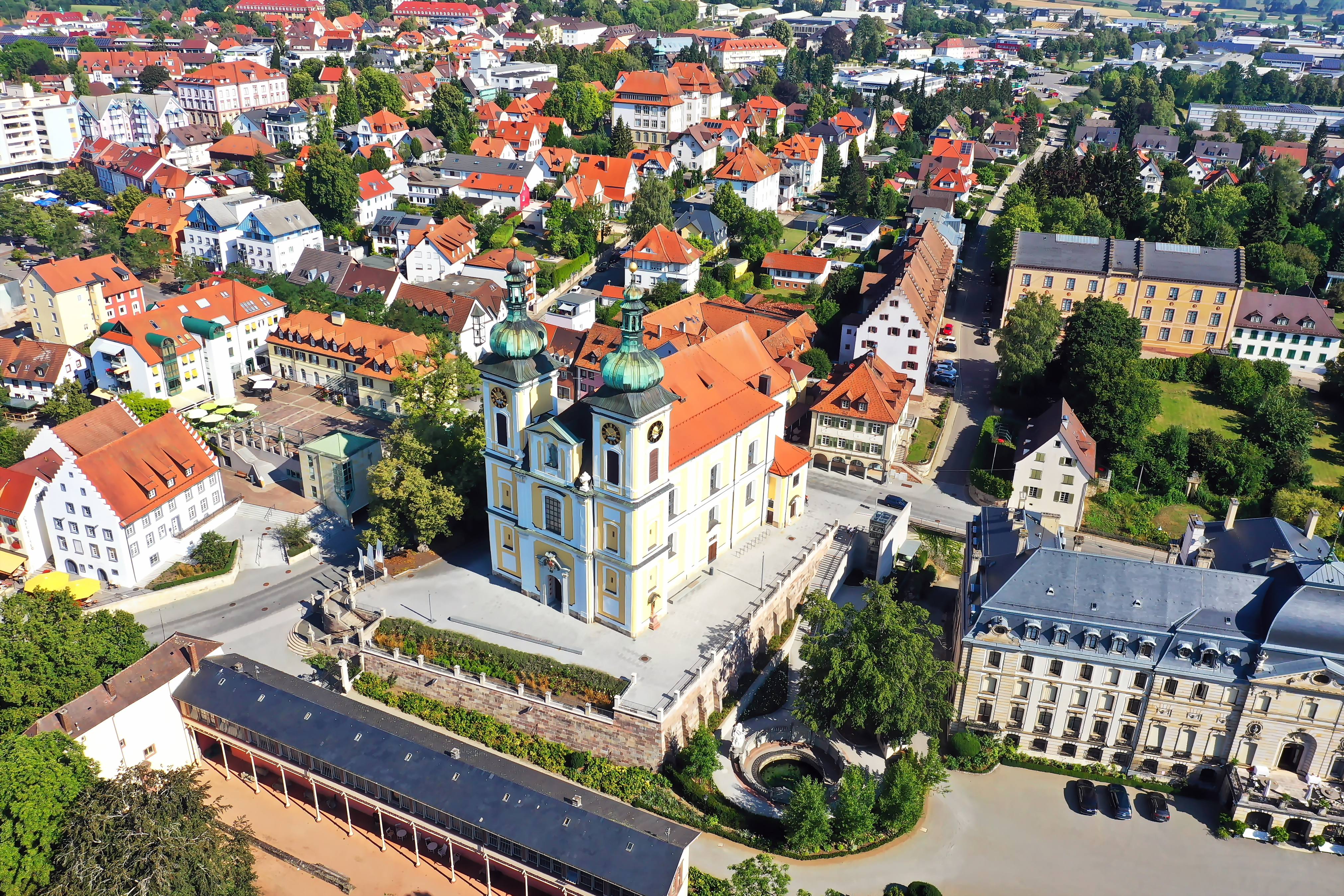 Donaueschingen is a quiet town in south-west Germany. The training centre and Hotel Öschberghof? are just outside the town.