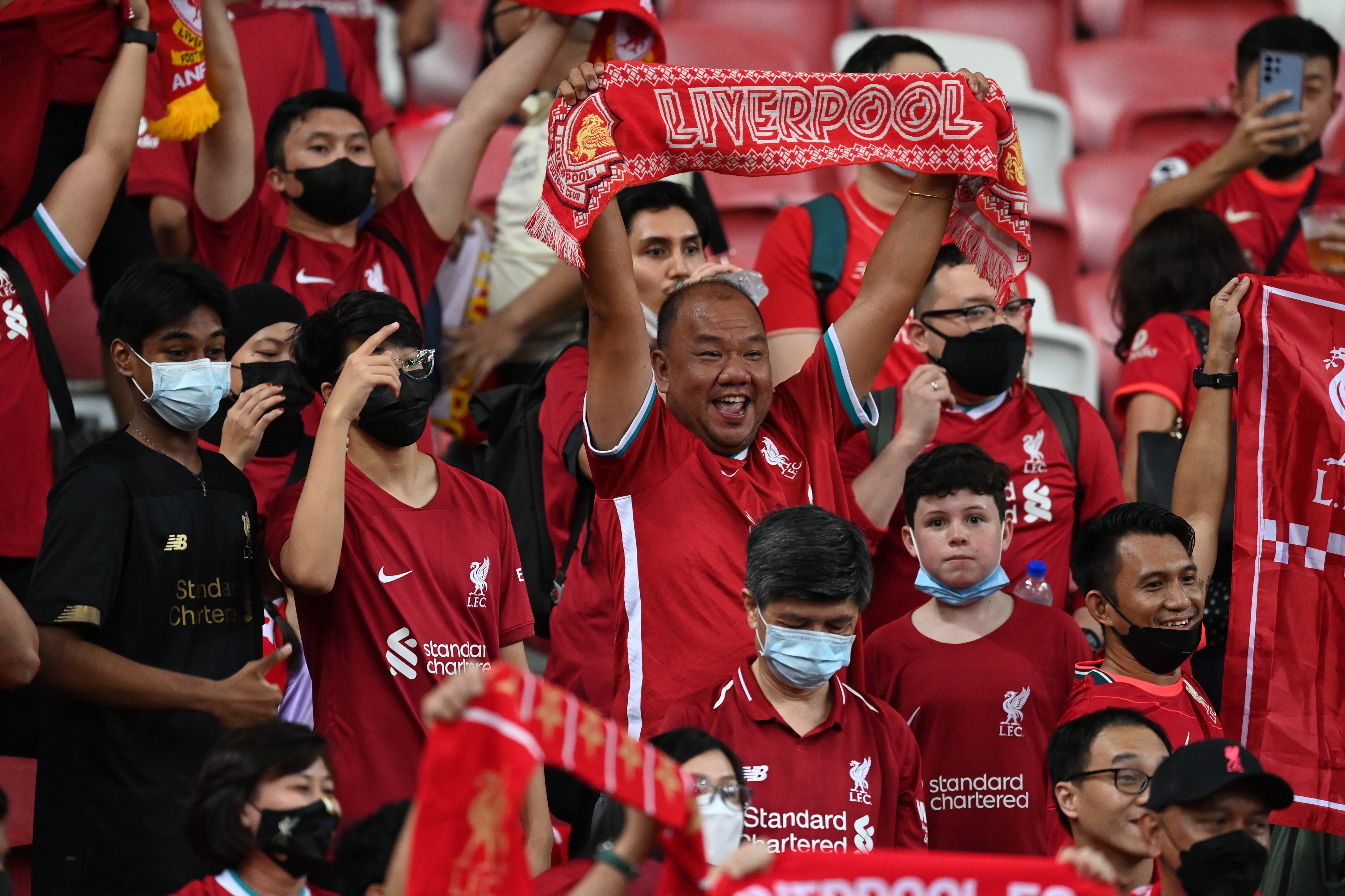 Liverpool played Manchester United and Crystal Palace in pre-season last summer