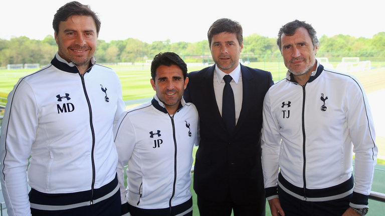 Pochettino's 'inner circle': D'Agostino, Perez and Jimenez